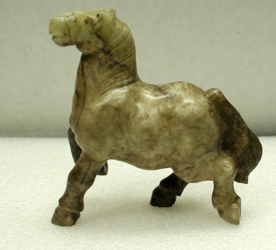 Carved Jade Stallion