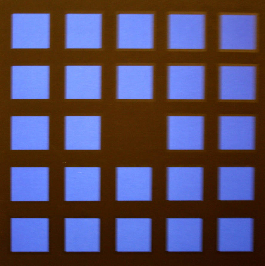 Black and Blue Squares