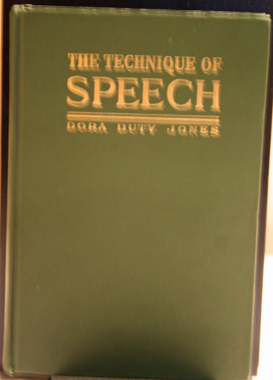 "The Technique of Speech"