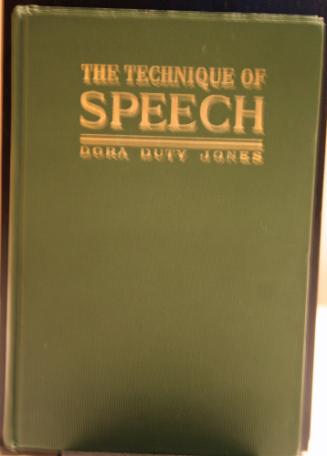 "The Technique of Speech"