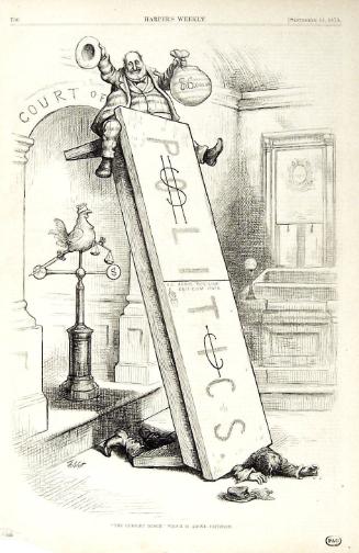 "The Upright Bench Which Is Above" from Harper's Weekly, September 11, 1875