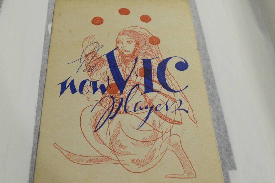 12 page booklet for "The New Vic Players"