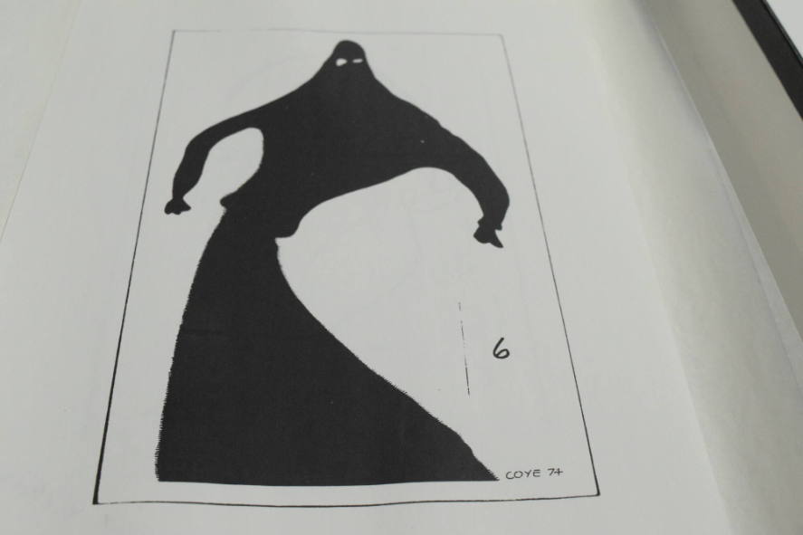 Black robed figure from "Death Stalks the Night"