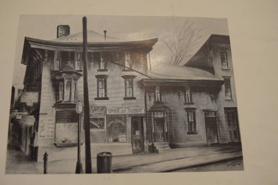 Reproduction of "Just Across the Street"