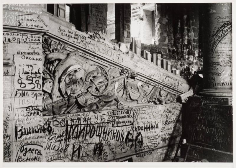 Russian Soldiers Make their Mark on the Reichstag, Berlin – Works ...