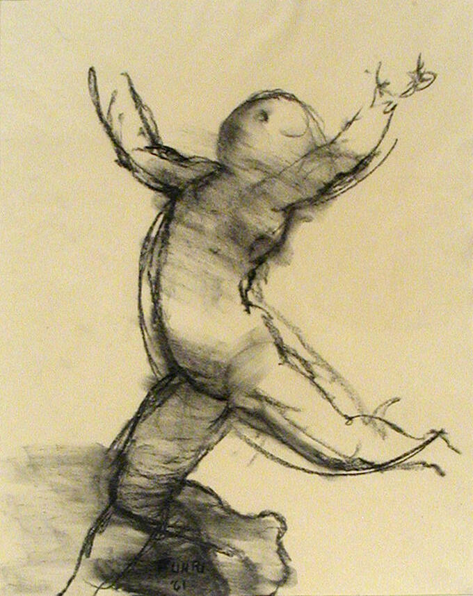 Fleeing Figure