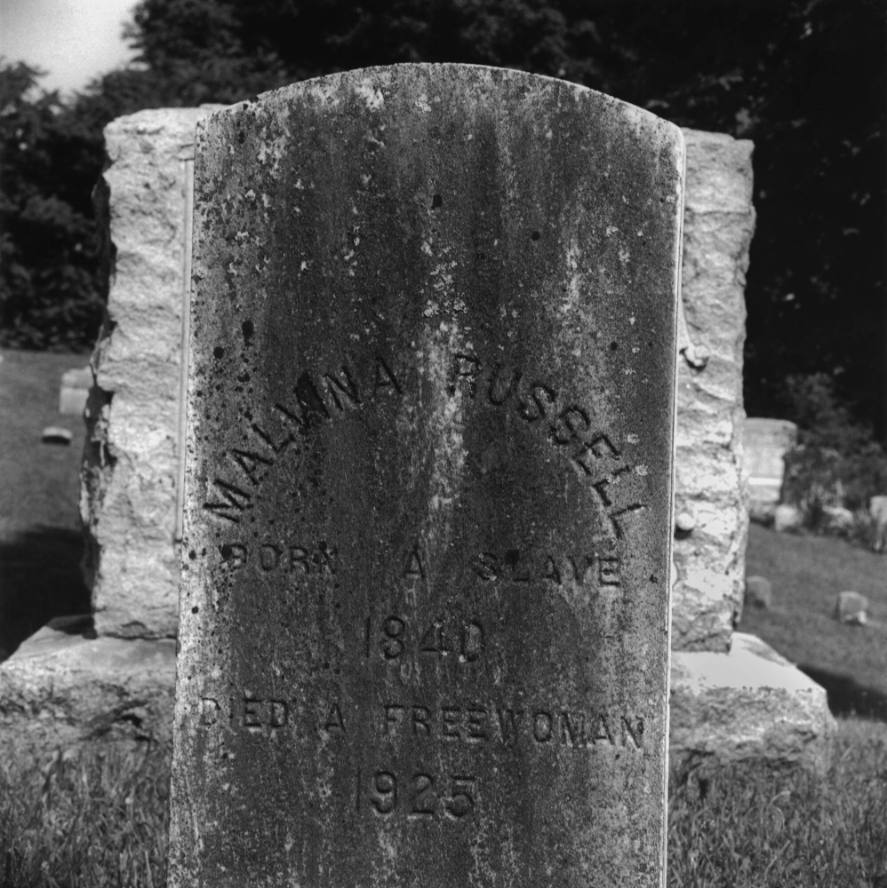 Malvina Russell Tombstone, Peterboro, New York, 2008