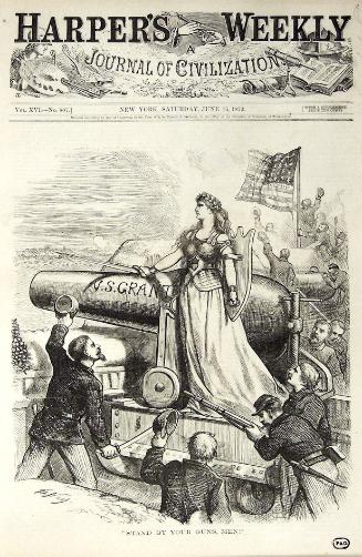 "Stand By Your Guns Men" from Harper's Weekly, June 15, 1872