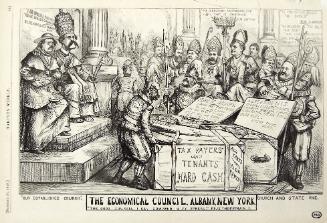 "The Economical Council" from Harper's Weekly, December 25, 1869