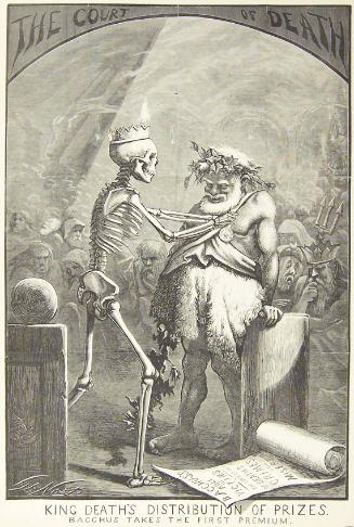 "King's Death's Distribution" from Harper's Weekly, May 28, 1870