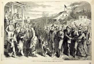 "Group of Union Prisoners" from Harper's Weekly, June 13, 1863