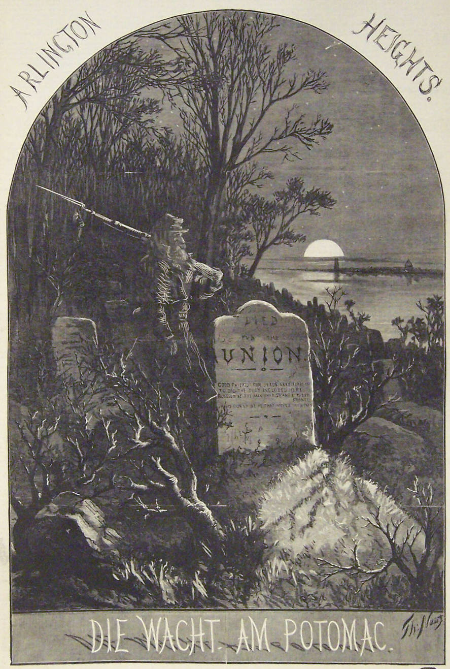 "Die Wacht In Rhein" from Harper's Weekly November 26, 1870