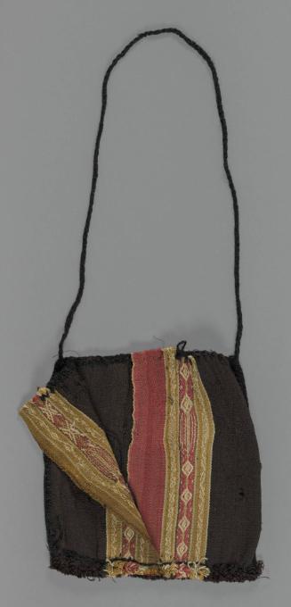 Frontal view with flap open