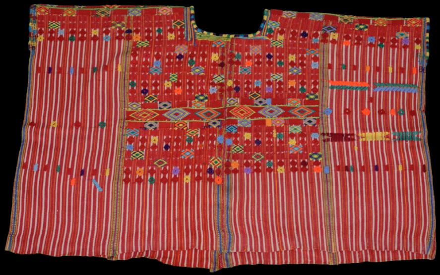 diamond stripe poncho