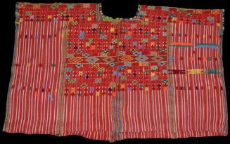 diamond stripe poncho