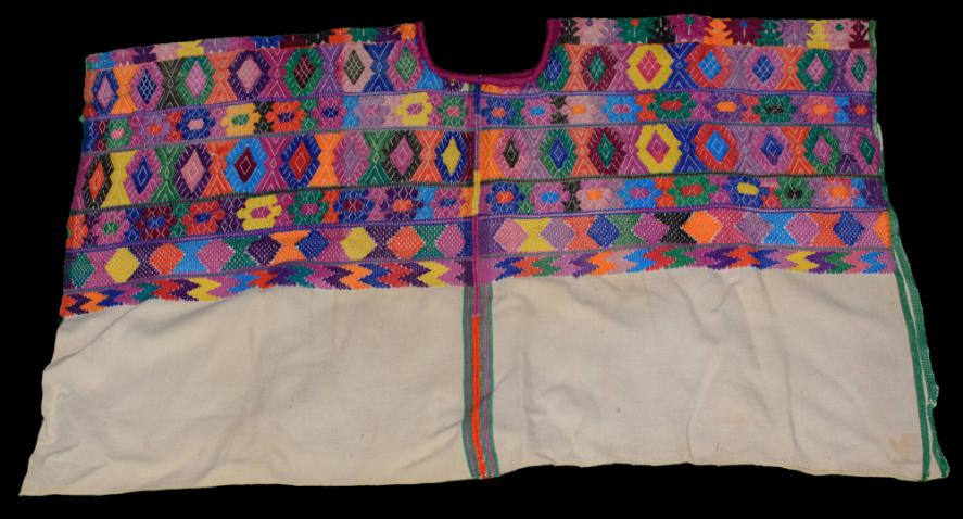 multi-color adult poncho