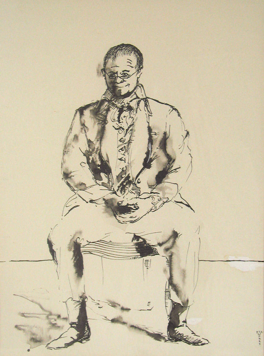 Man sitting