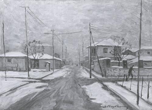 Snow in Karditsa