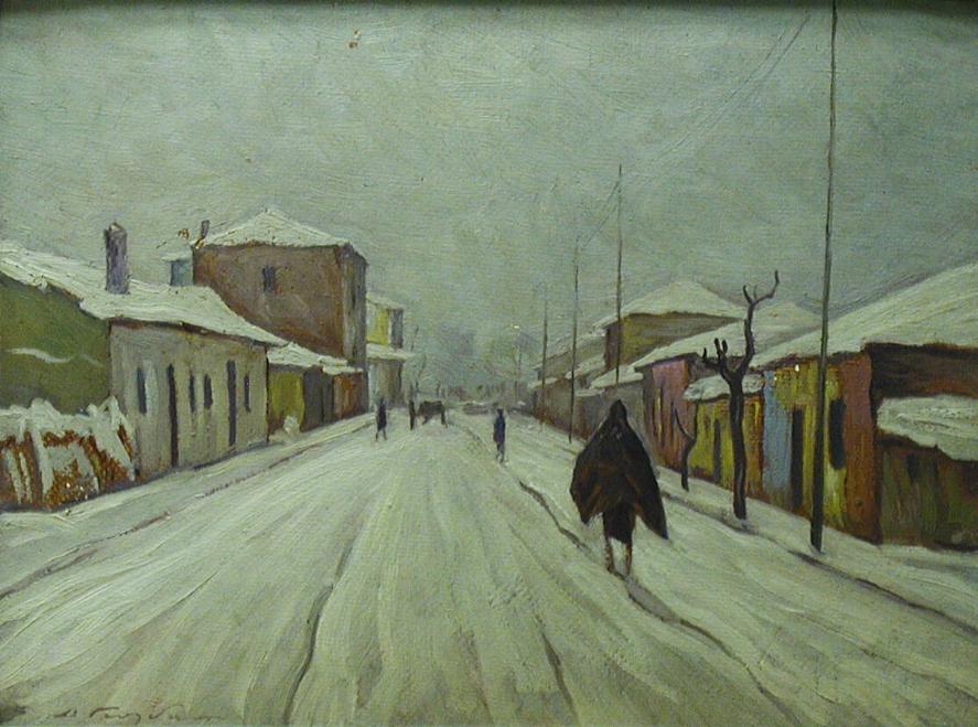 Snow in Karditsa