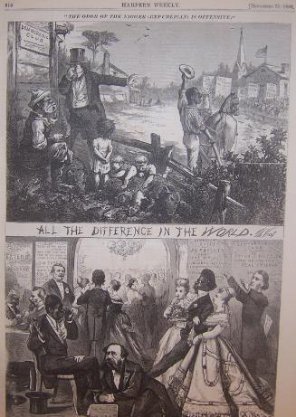 "This Is White Man's Governm't" from Harper's Weekly, September 5, 1868