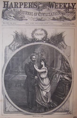 "Grant" from Harper's Weekly, June 6, 1868