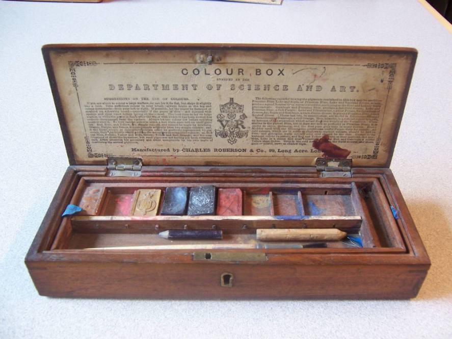 Artist's watercolor box