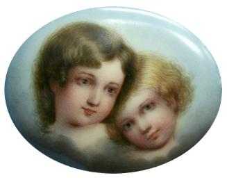 Heads of Two Children