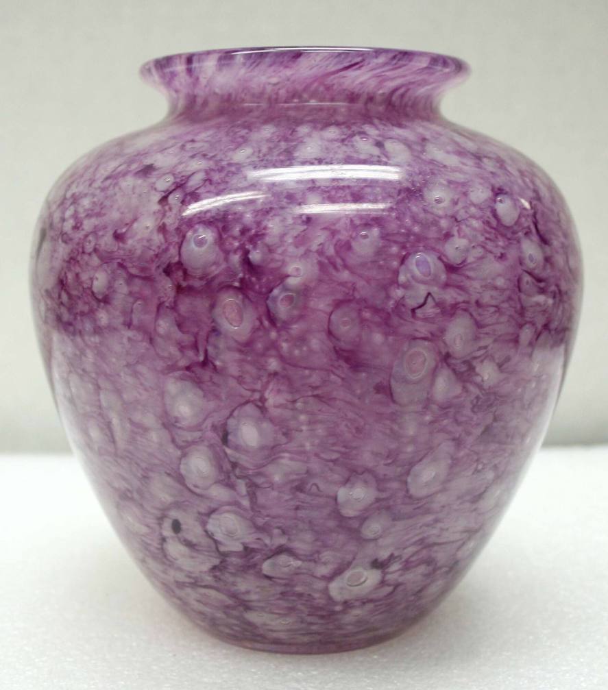 Amethyst Cluthra Vase