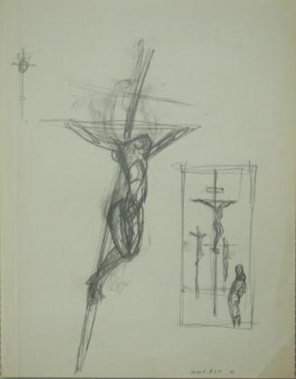 Recto: Crucifixes Verso: 4 Abstract Geometric Groups