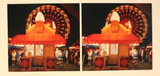 Ice Cream Cones and Ferris Wheel