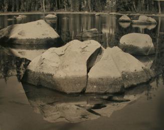 Rocks, Unnamed Sirra Pond, Taoga Road