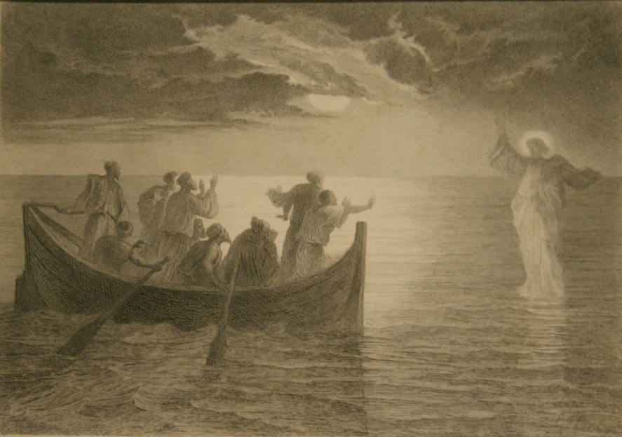 Christ Walking on the Waters