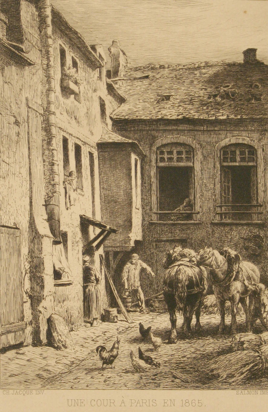 Un Cour a Paris En 1865