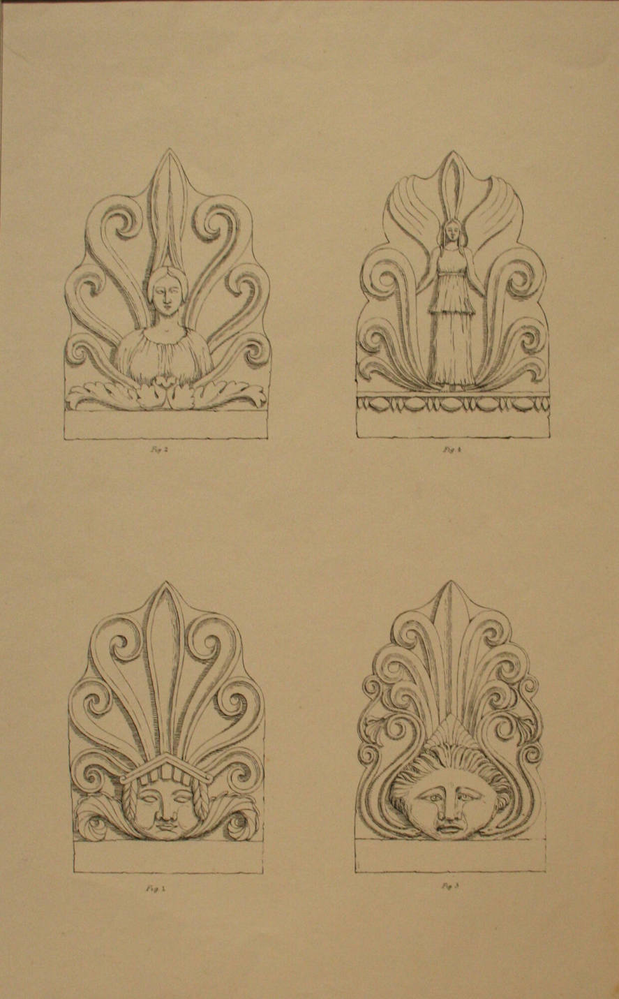 Plate 11, Four Figures