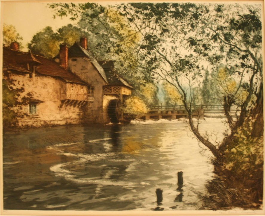 Mill-Pond Scene