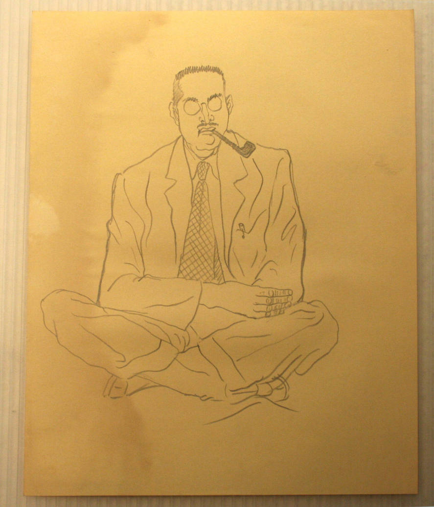 Drawing of a Male Figure