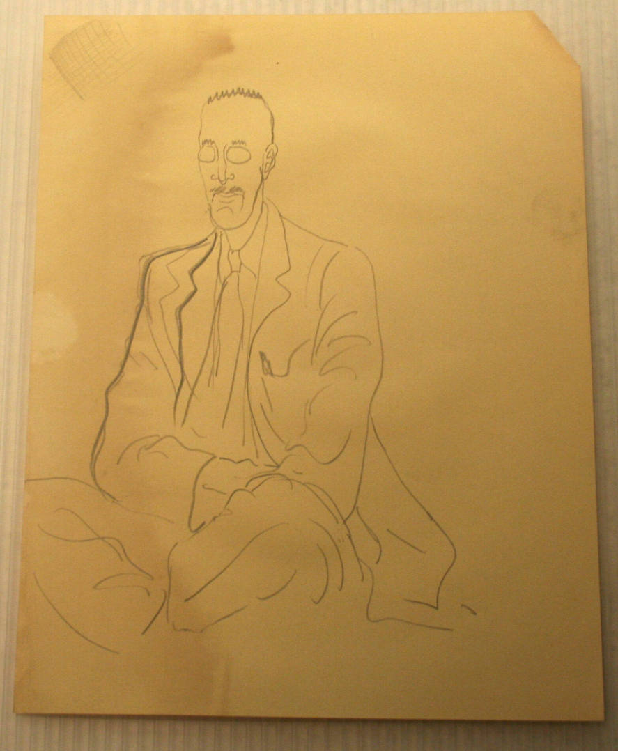 Drawing of a Male Figure