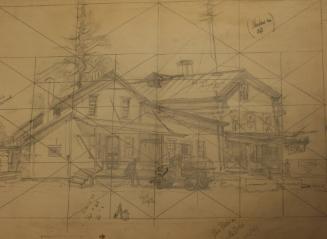 Drawing of a house